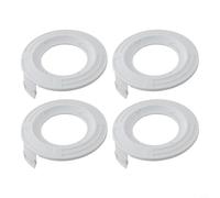 Lot de 4 capuchons de bobine pour débroussailleuse FSE52 FSA57 FSA30, compatibles avec tête de filetage C 3-2, pièce de rechange blanche pour l'entretien de la pelouse