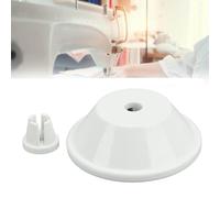 Lot de 4 capuchons de bobine pour machine à coudre, capuchon de bobine en plastique blanc durable, compatible avec la série Singer Heavy Duty Simple Tradition Talent