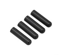 Lot de 4 capuchons de bouton de serrure de porte intérieure arrière compatibles avec BMW Série 5 F10 F18 E39 2018, matériau plastique, installation facile, ajustement stable et performance fiable pour