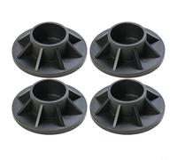 Lot de 4 capuchons de pied de piscine 10576 avec cadre en plastique pour piscines Intex à cadre métallique de 5,5 à 7,3 m pour 28279,28270,28271,28253EH petites pièces de piscine à cadre rectangulaire