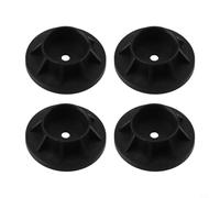 Lot de 4 capuchons de pieds de rechange pour piscines à cadre métallique Intex de 5,5 m et 7,3 m, design rectangulaire compatible avec la pièce numéro 10576 et les modèles 28279 28270
