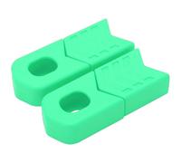 Lot De 4 Capuchons De Protection De Manivelle De Vélo En Silicone, Pour Dh, Fr, Am, Xc, Vert