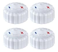 Lot de 4 capuchons de protection de valve pour régulateur manuel M30 x 1,5 mm