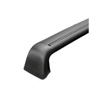 Lot de 4 capuchons de protection noirs pour barres de toit de voiture, compatibles avec les accessoires Tesla Model 3 2017-2020