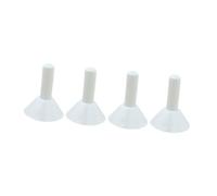 Lot de 4 capuchons de protection pour poteau de tente, barre de support d'isolation pour auvent de camping en plein air