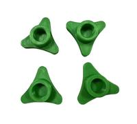 Lot de 4 capuchons de protection pour tube de calfeutrage - Couleur vive - Facile à identifier et à utiliser