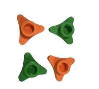 Lot de 4 capuchons de protection pour tube de calfeutrage - Couleur vive - Facile à identifier et à utiliser