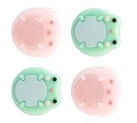 Lot de 4 capuchons de rechange en silicone pour joystick NS Motif animal