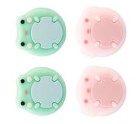 Lot de 4 capuchons de rechange en silicone pour manette de jeu NS