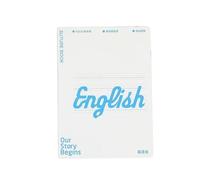 Lot de 4 carnets vierges à carreaux avec carte mentale pour étudiants - Anglais