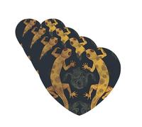 Lot de 4 cartes de désodorisants Gecko Lizards pour voiture, cadeaux personnalisés pour homme et femme, tablettes d'aromathérapie, cartes parfumées à suspendre pour armoire, salle de bain