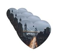 Lot de 4 cartes de désodorisants pour voiture New York City - Cadeau personnalisé pour homme et femme - Tablettes d'aromathérapie - Cartes parfumées à suspendre pour armoire de salle de bain