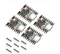Lot de 4 cartes de développement ESP32C3 avec mémoire flash de 4 m et en-têtes à broches pour intégration d'appareils IoT sans fil