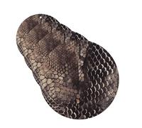 Lot de 4 cartes désodorisantes classiques en peau de serpent pour homme et femme - Accessoires de voiture mignons - Diffuseur de parfum durable à suspendre - Tablettes d'aromathérapie pour voiture