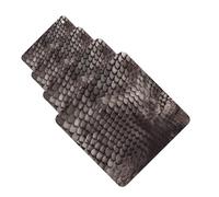 Lot de 4 cartes désodorisantes classiques en peau de serpent pour voiture - Cartes parfumées à suspendre - Tablettes d'aromathérapie personnalisées - Cadeaux pour homme et femme - Parfum lavande