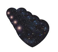 Lot de 4 cartes désodorisantes pour voiture Constellation Star Clusters Galaxies - Cartes parfumées à suspendre - Tablettes d'aromathérapie de voiture - Pour armoire, salle de bain, voiture, miroir