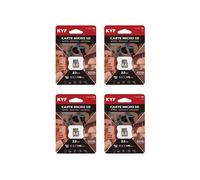 lot de 4 Cartes Micro SD 32GO Classe 10, U3 - Rapide, Résistante, Universelle