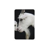 Lot de 4 cartes parfumées pour voiture, motif mouton mignon avec mère à suspendre pour voiture, chambre, armoire, armoire à chaussures