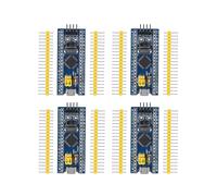 Lot de 4 Cartes STM32F103C8T6 ARM avec Cœur Système Minimal et Débogage SWD Micro-USB pour L'Apprentissage DIY en Systèmes Embarqués