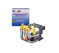 -Lot de 4 Cartouches compatibles avec Brother LC225XL , LC227 XL pour Brother MFC-J4620DW, MFC-J4625DW
