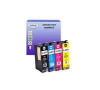 Lot de 4 Cartouches compatibles avec Epson SureColor SC-T3100M MFP, T3100N remplace Epson T40D