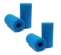 Lot de 4 cartouches de filtre de piscine de type A réutilisables 20 x 10 x 4 cm en mousse haute densité | Éponge lavable