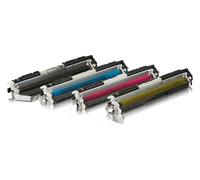 Lot de 4 cartouches de toner compatibles avec les modèles HP CE310A / 126A
