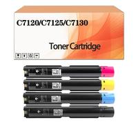 Lot de 4 cartouches de toner compatibles avec Xerox VersaLink C7120 C7125 C7130 (31 000 pages)