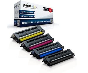 Lot de 4 cartouches de toner compatibles pour Brother DCP 9055CDN DCP 9270CDN HL 4140CN HL 4150CDN HL 4570CDW TN-325BK TN-325C TN-325M TN-325Y Noir/cyan/magenta/jaune Format XXL