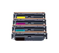 Lot de 4 Cartouches de Toner CRG-069/CRG-069H avec Puce, compatibles avec Les imprimantes Canon 069, 069H, LBP673Cdw, LBP673CDN, LBP674Cx, MF756Cx, MF750C, MF752Cdw et MF754Cdw.(CRG-069)
