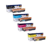 Lot de 4 cartouches de toner xL pour brother mFC - 9330 cDW, cyan, magenta et jaune 500 feuilles pour photocopies ti-sa 80 g blanc-puissance : env. 2500/noir couleurs : 2200 pages