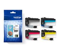 Lot De 4 Cartouches D'Encre Brother LC-424-VAL Pour DCP-J1200W Value Pack