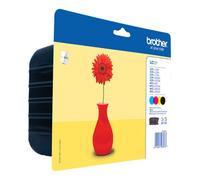 Lot De 4 Cartouches D'Encre Brother MFC-J245 J470DW J650DW J870DW LC-121