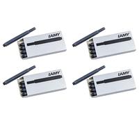 Lamy Lot de 4 cartouches d'encre pour stylo plume T10 Noir (LAM-T10-BLK4PAC)