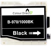 Lot de 4 Cartouches d'encre Noire pour remplacer Brother LC970Bk & LC1000Bk Compatible/Non-OEM pour imprimantes Brother DCP, MFC et FAX