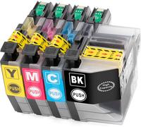 Lot de 4 cartouches d'encre XL compatibles (4 couleurs) de rechange pour LC-3219 LC-3217 pour Brother MFC J5330DW J5335DW J5730DW J5930DW J6530DW J6930DW J6935DW