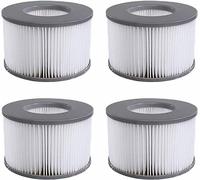 Lot de 4 Cartouches filtrantes de Rechange,pour Les mspa,Les Spa Chauds et Autres piscines gonflables,Convient aux modèles de Filtre à partir de 2020