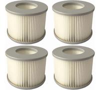 Lot de 4 cartouches filtrantes pour jacuzzi MSPA-Lot de 4 cartouches filtrantes de rechange pour piscines gonflables-Cartouche filtrante pour sous-marins chauds et spa à bulles portable