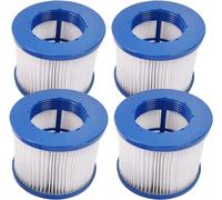 Lot de 4 Cartouches Filtre Spa Infinite a Visser,Filtre Spa A Visser,Filtre 75 x 100 mm,Filtre Spa pour Lumix Vissable,Cartouche filtrante pour Clever Spa,Filtre pour Spa FL31220