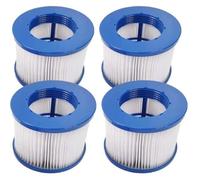 Lot de 4 Cartouches Filtre Spa Infinite a Visser,Filtre Spa A Visser,Filtre 75 x 100 mm,Filtre Spa pour Lumix Vissable,Cartouche