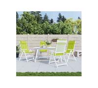 Lot de 4 chaise de bureau GENERIQUE interieur non pliable en plastique H. 50 cm