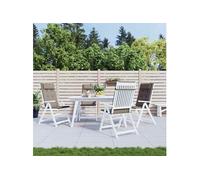 Lot de 4 chaise de bureau GENERIQUE interieur non pliable H. 50 cm en plastique