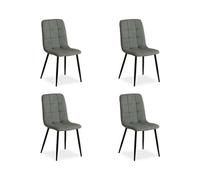 Lot de 4 chaise GENERIQUE interieur non empilable non pliable en bois H. 72 cm