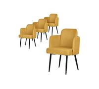 Lot de 4 chaise GENERIQUE interieur non empilable non pliable en rotin H. 86 cm