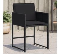 Lot de 4 Chaises de Jardin avec Coussins Sièges Terrasse Extérieur vidaXL