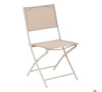 Chaise pliante Modula lin/argile Hespéride