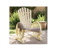 Chaise de Jardin AdiRondack Fauteuil Siège Terrasse Bois de Sapin Massif vidaXL