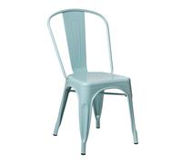 Lot De 4 Chaises De Salle À Manger Empilables Lix Bleu Île Paradis Bleu