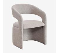 Lot de 4 chaises de salle à manger rembourrées Jules avec accoudoirs