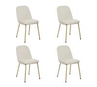 Lot de 4 Chaises Design "Neora" 82cm Beige